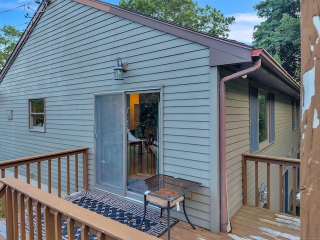 41 Fog Plain Rd, Waterford, CT 06385 - view of wooden deck