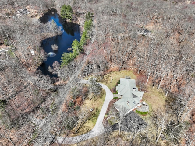80 Norton Rd, Easton, CT 06612 - aerial view of property and surrounding area with a large body of water