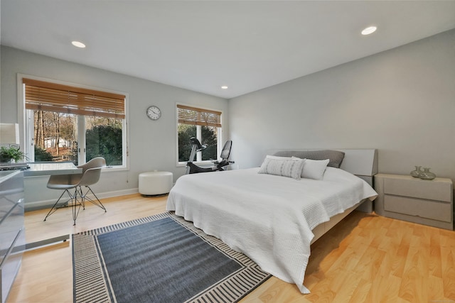 80 Norton Rd, Easton, CT 06612 - bedroom featuring light wood-type flooring and recessed lighting