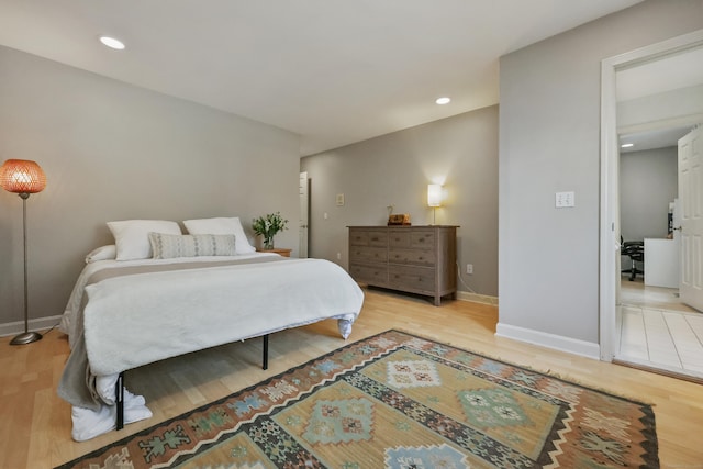 80 Norton Rd, Easton, CT 06612 - bedroom with light wood-style floors and recessed lighting