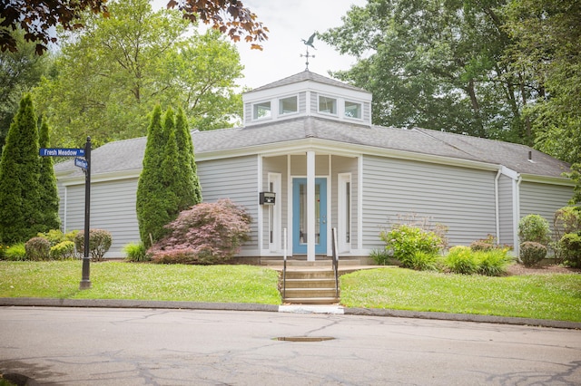 234 Greens Farm Rd Unit 234, Branford, CT 06405 - view of front of house featuring french doors and a front yard
