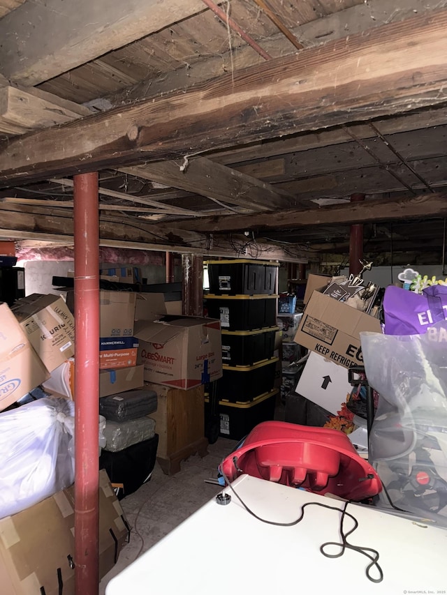 74 Pine Rd, East Haddam, CT 06423 - view of unfinished below grade area