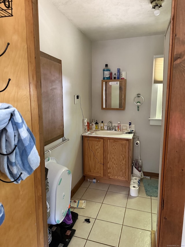 74 Pine Rd, East Haddam, CT 06423 - half bathroom featuring tile patterned flooring and vanity