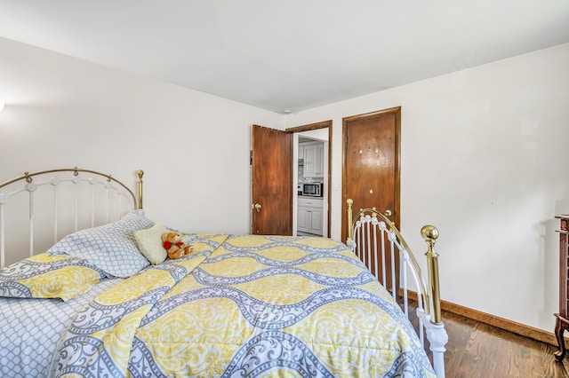 474 Franklin Ave, Stratford, CT 06614 - bedroom with wood finished floors and baseboards