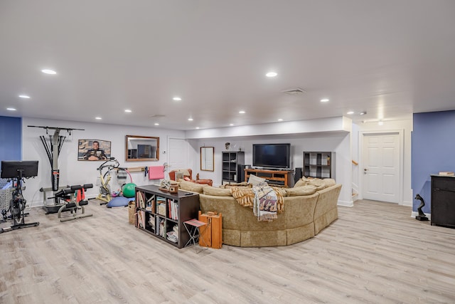 10 Harmony Trl Unit 10, New Milford, CT 06776 - living room with wood finished floors and recessed lighting