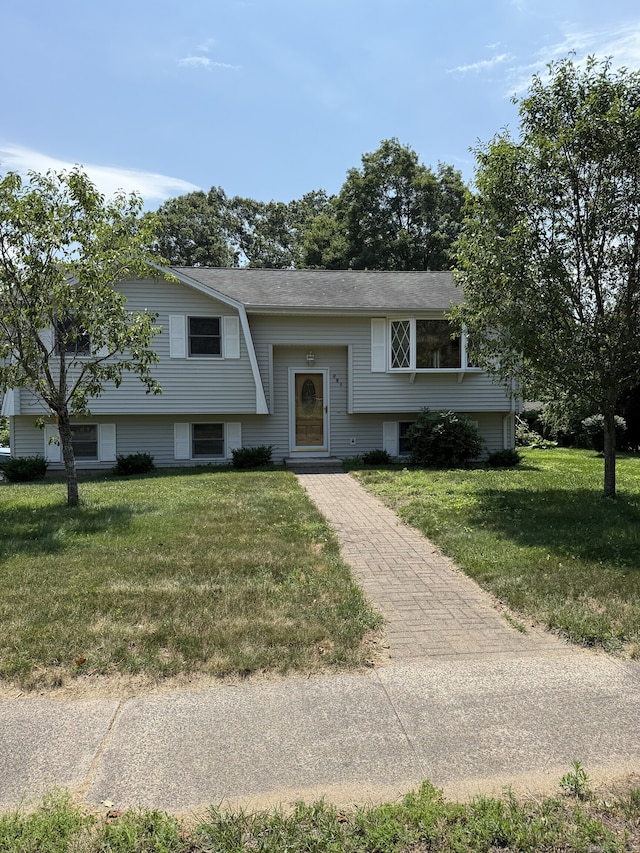 109 Ashley Rd, Bristol, CT 06010 - split foyer home featuring a front lawn