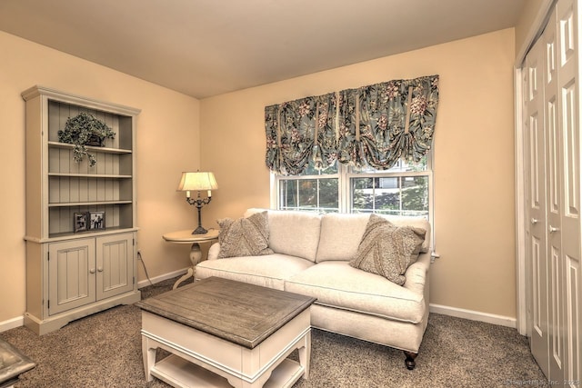 11 Parlor Rock Rd, Trumbull, CT 06611 - living room featuring baseboards and carpet floors