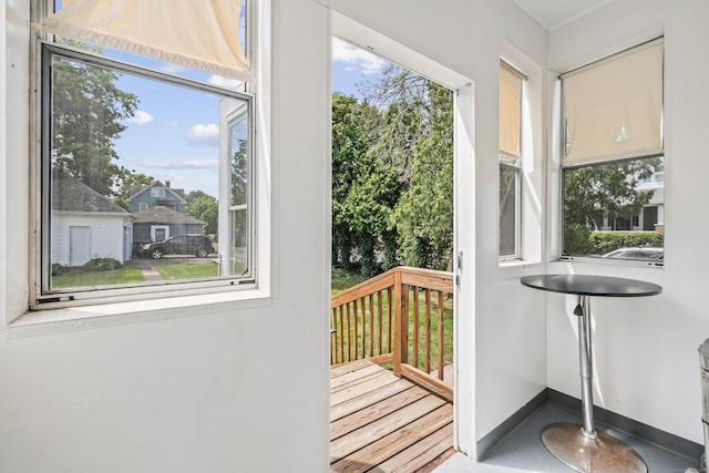 33 Hugh St, West Hartford, CT 06119 - doorway with plenty of natural light