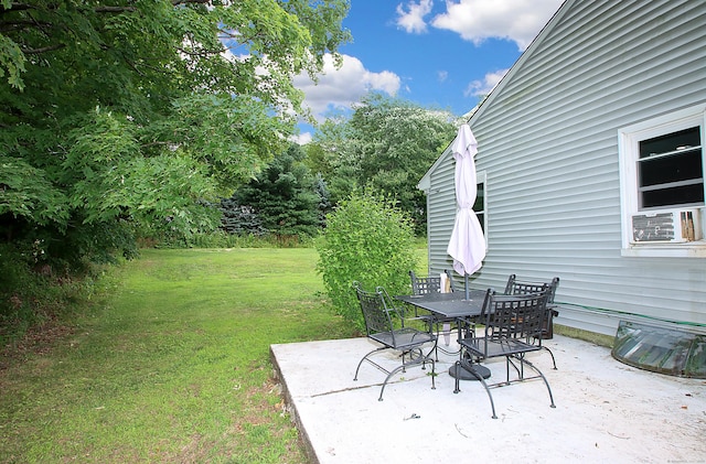 1357 Meriden Ave, Southington, CT 06489 - view of patio / terrace with cooling unit and outdoor dining space