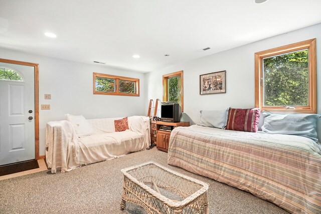 29 Carol St, Danbury, CT 06810 - bedroom featuring recessed lighting and light colored carpet