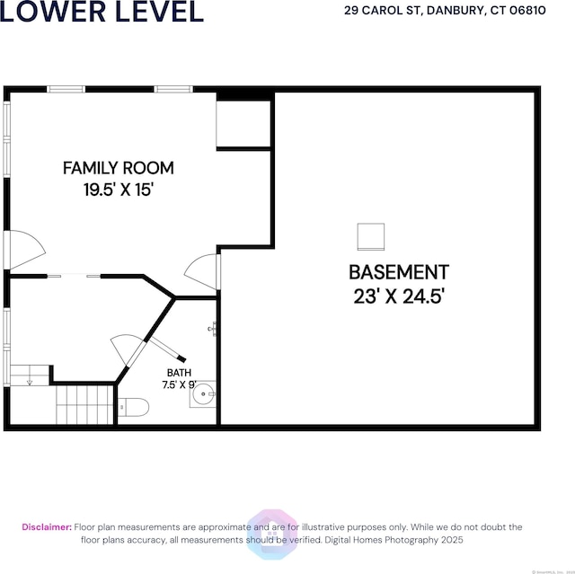 29 Carol St, Danbury, CT 06810 - view of room layout