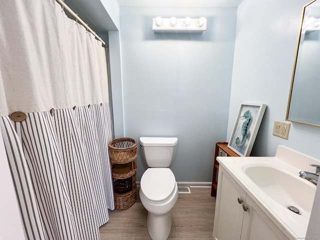 12 Arlington St, West Haven, CT 06516 - full bathroom featuring vanity, wood finished floors, and a shower with shower curtain