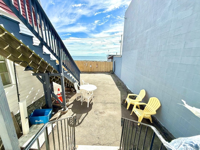 12 Arlington St, West Haven, CT 06516 - view of patio with stairs