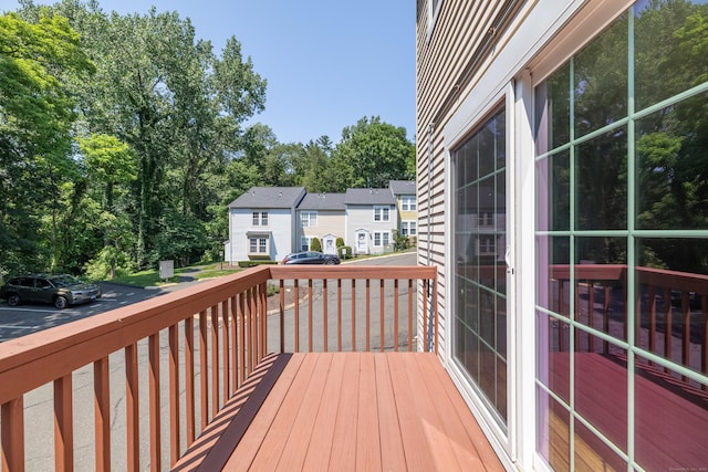 97 Park Ave Unit 70, Danbury, CT 06810 - deck with a residential view