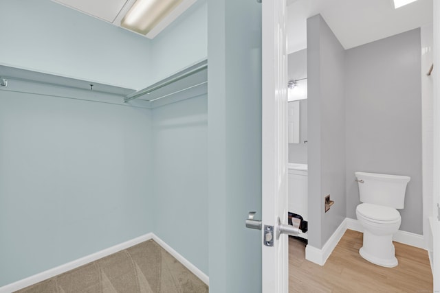 97 Park Ave Unit 70, Danbury, CT 06810 - walk in closet with light wood-style flooring