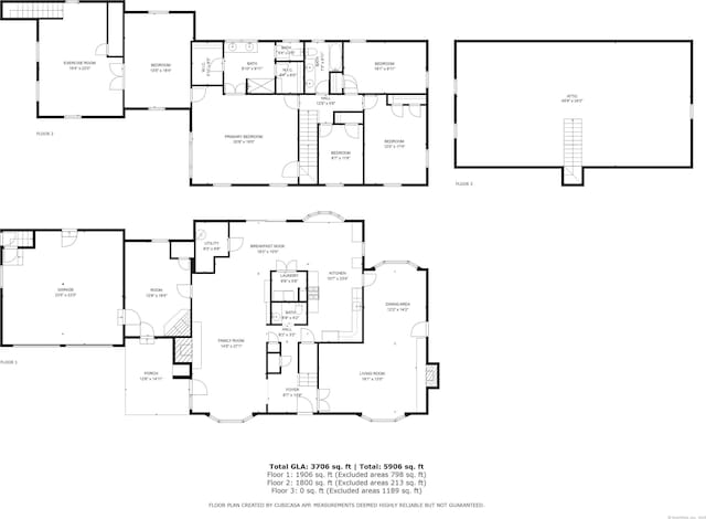 22 E Woods Rd, Roxbury, CT 06783 - view of property floor plan
