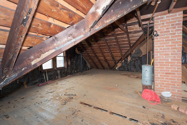213 Easton Ave, Waterbury, CT 06704 - view of attic