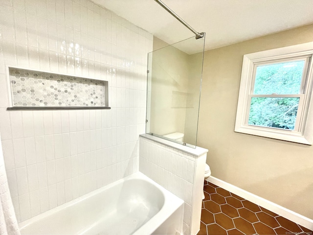 47 Chestnut Hill Rd, East Hampton, CT 06424 - bathroom featuring toilet and tile patterned flooring