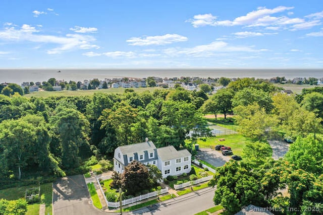 465 Edward St, Fairfield, CT 06824 - aerial view of a nearby body of water