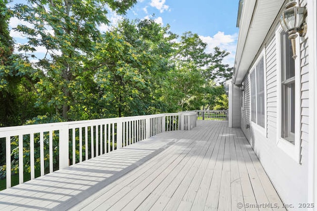 465 Edward St, Fairfield, CT 06824 - view of wooden terrace