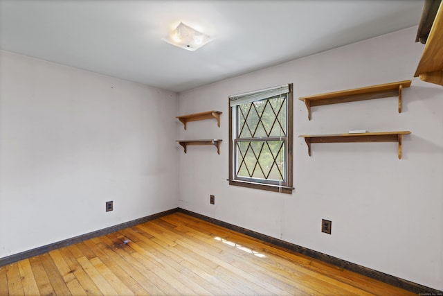 905 Meriden Ave, Southington, CT 06489 - unfurnished room featuring hardwood / wood-style floors and baseboards