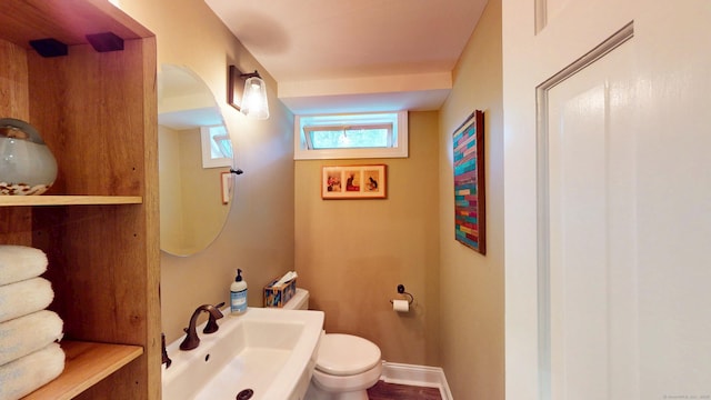 3 Lower Lake Rd, Danbury, CT 06811 - half bathroom featuring a sink and toilet
