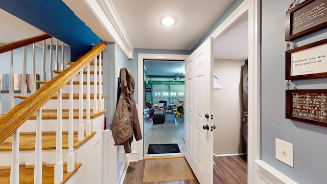 3 Lower Lake Rd, Danbury, CT 06811 - staircase featuring wood finished floors