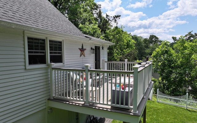 3 Lower Lake Rd, Danbury, CT 06811 - view of deck