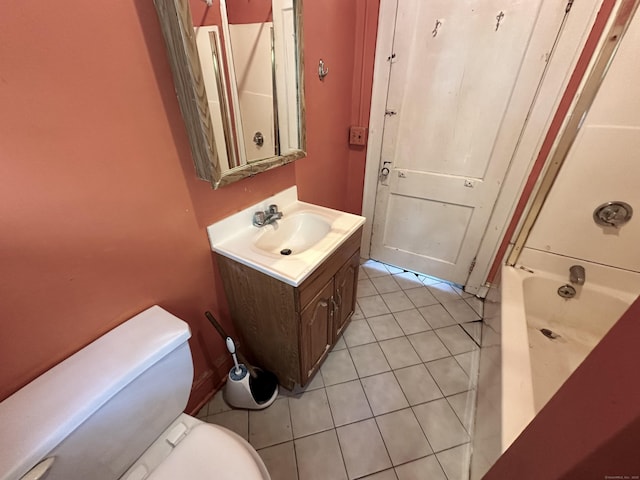 155 Waverly Rd, Shelton, CT 06484 - bathroom with vanity and tile patterned flooring