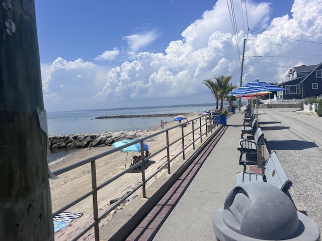12 Bellaire Dr, Old Saybrook, CT 06475 - dock area featuring a water view