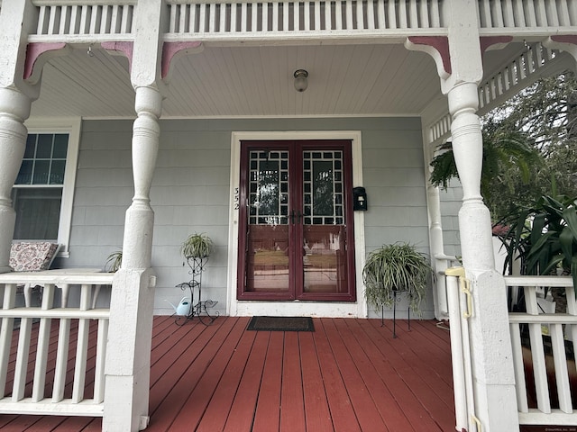 352 Church St, Putnam, CT 06260 - view of exterior entry featuring a porch