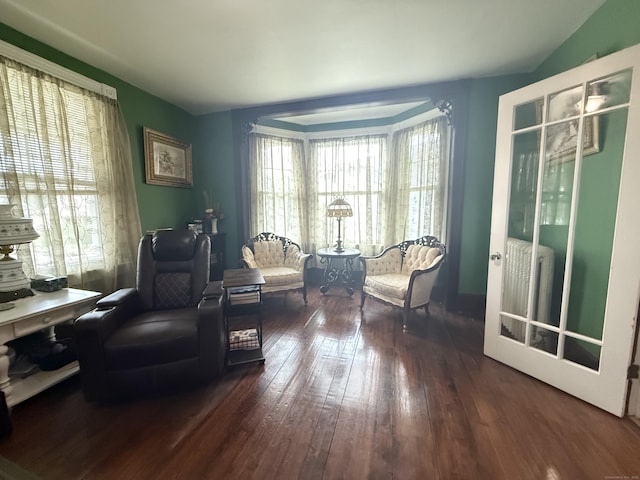 352 Church St, Putnam, CT 06260 - living area with wood-type flooring and radiator
