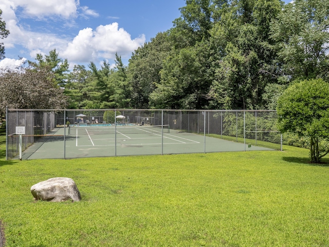 26 Wilton Crst Unit 26, Wilton, CT 06897 - view of tennis court