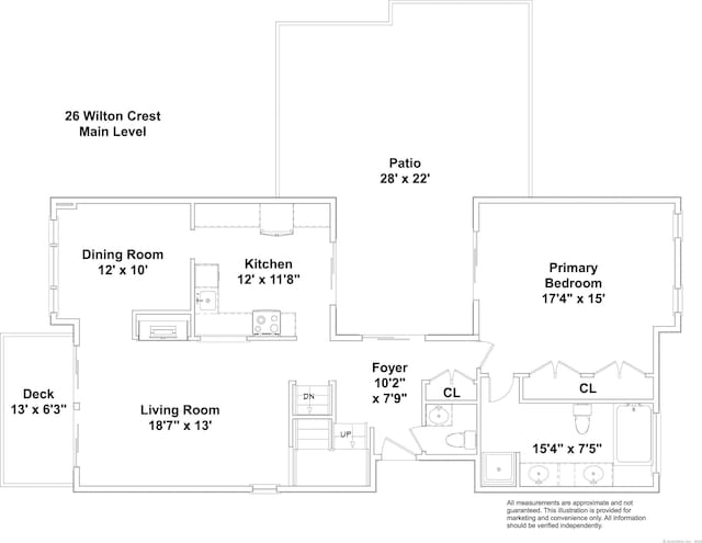 26 Wilton Crst Unit 26, Wilton, CT 06897 - view of home floor plan