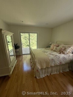 1 Brookfield Rd, Harwinton, CT 06791 - bedroom featuring wood finished floors and access to outside