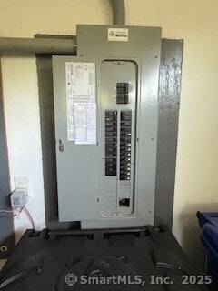 1 Brookfield Rd, Harwinton, CT 06791 - utility room featuring electric panel