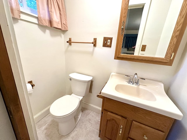 23 S Elm St, Windsor Locks, CT 06096 - half bathroom featuring toilet and vanity