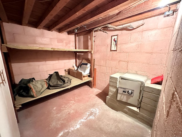 23 S Elm St, Windsor Locks, CT 06096 - view of unfinished basement