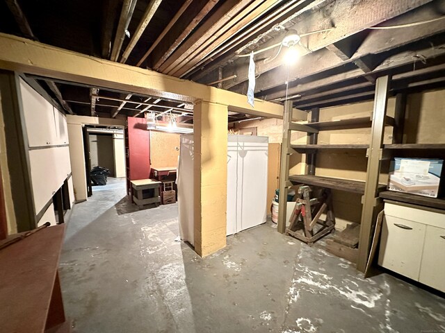 23 S Elm St, Windsor Locks, CT 06096 - view of unfinished below grade area