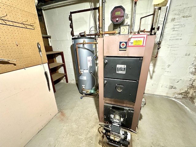 23 S Elm St, Windsor Locks, CT 06096 - utilities with water heater and heating unit