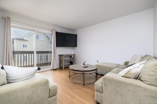 95 Elm St Apt 4, West Haven, CT 06516 - living area featuring wood finished floors