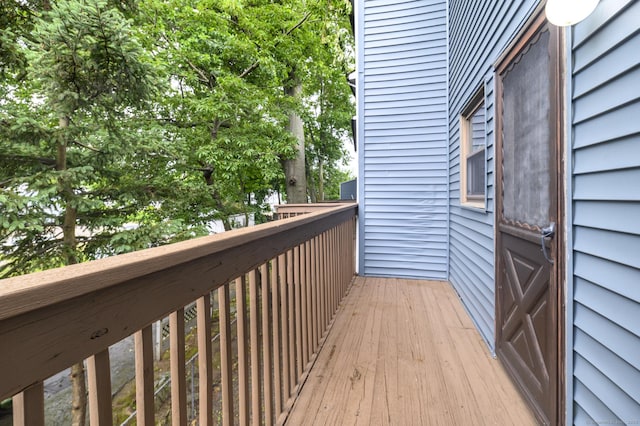 95 Elm St Apt 4, West Haven, CT 06516 - view of wooden deck