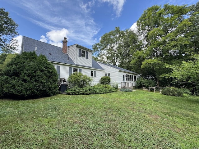 23 Mountain Rd, Mansfield, CT 06250 - view of green lawn
