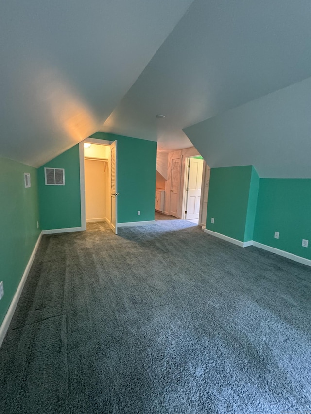 23 Mountain Rd, Mansfield, CT 06250 - bonus room with vaulted ceiling and carpet floors