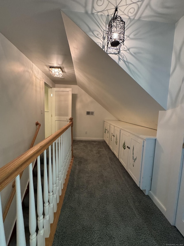 23 Mountain Rd, Mansfield, CT 06250 - bonus room featuring dark carpet and vaulted ceiling