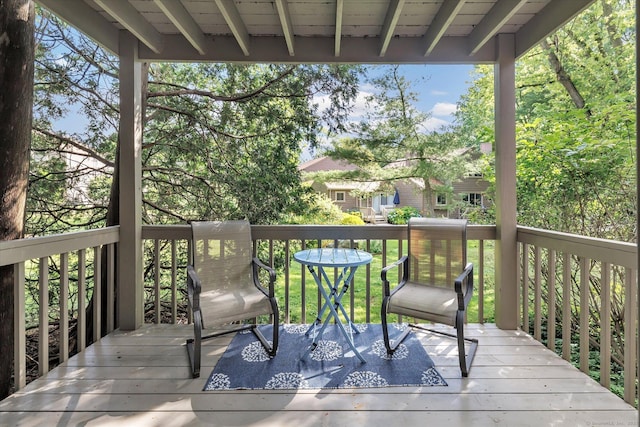 23 Happy Hollow Cir Unit B, Stratford, CT 06614 - view of wooden deck