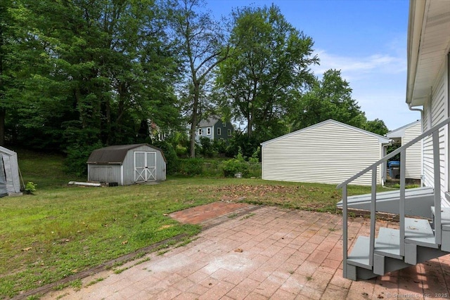 230 Green Rd, Manchester, CT 06042 - view of patio / terrace featuring a shed