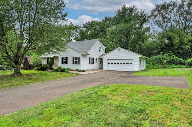 24 Iron Gate Ln, Cromwell, CT 06416 - view of front of house featuring a front yard and an outbuilding
