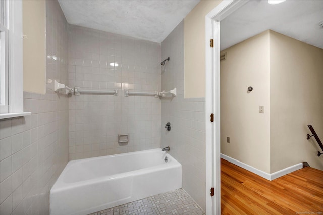 24 Iron Gate Ln, Cromwell, CT 06416 - full bath with bathtub / shower combination and wood finished floors