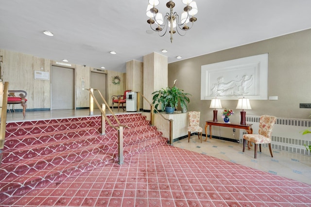 80 Cartright St Unit 8E, Bridgeport, CT 06604 - lobby with recessed lighting
